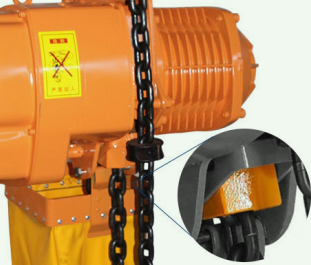 HHBB環鏈電動葫蘆的限位裝置位置及作用