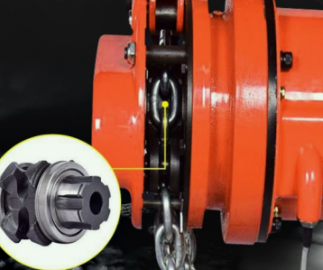 環鏈電動葫蘆過鏈輪和鏈條之間的關系